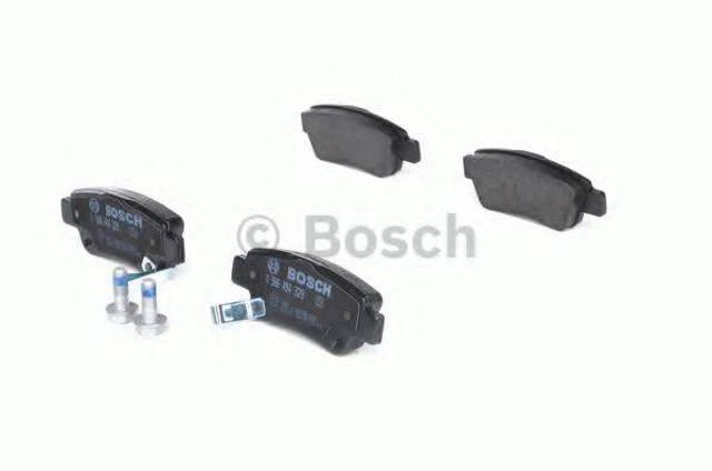 Задні гальмівні колодки 0986494329 BOSCH