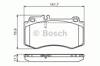 Колодки гальмівні передні, дискові 0986494405 BOSCH