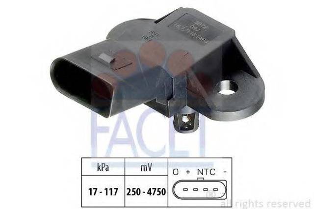 Датчик абсолютного тиску 103072 FACET