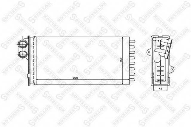 Теплообмінник 1035002SX STELLOX