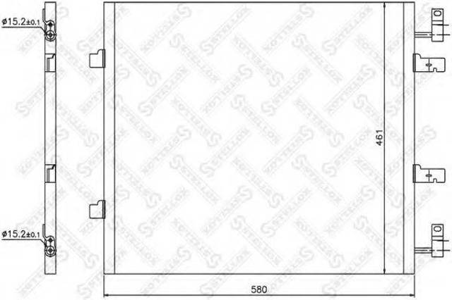 Конденсер 1045666SX STELLOX