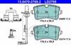 Задні колодки 13047027692 ATE