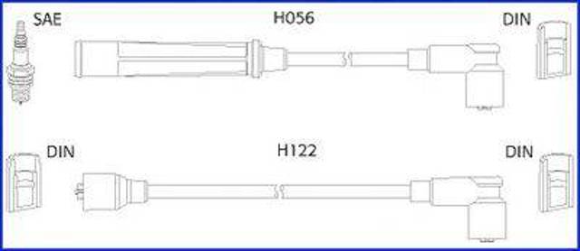 Проводи високовольтні 134474 HITACHI