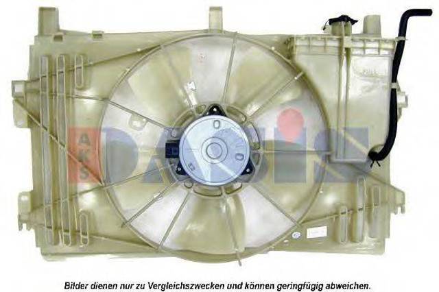 Вентилятор, охлаждение двигателя 1636121060