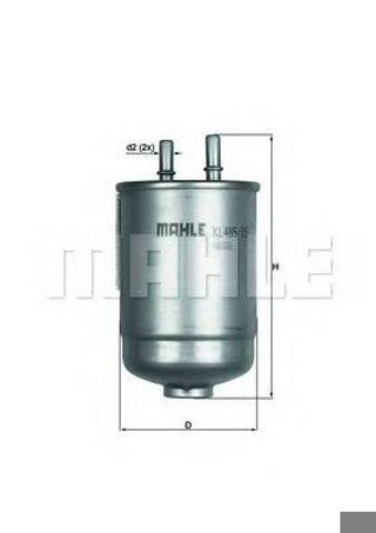 Фільтр-відстійник палива грубої очистки 164004303R RENAULT