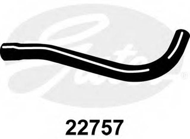 Патрубок системи охолодження 1657122160 TOYOTA
