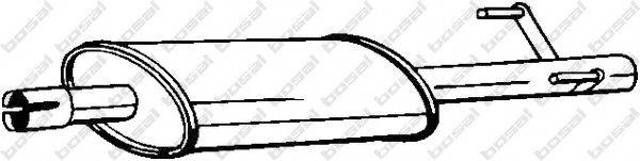 Вихлоп 175413 BOSAL