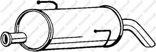 Вихлоп 190017 BOSAL