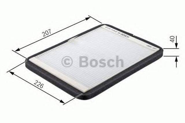 Фільтр салону вугільний 1987432364 BOSCH