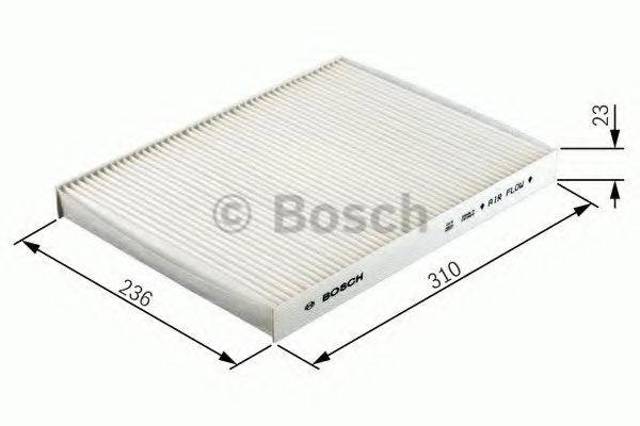 Фільтр, повітря у внутрішній простір 1987432497 BOSCH