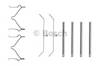 Ремкомплект гальмівних колодок 1987474350 BOSCH