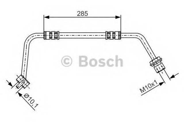 Гальмівний шланг 1987476514 BOSCH