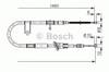 Трос стоянкового гальма задній лівий 1987477066 BOSCH