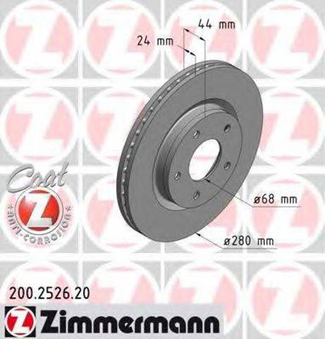 Ротор гальмівний 200252620 ZIMMERMANN