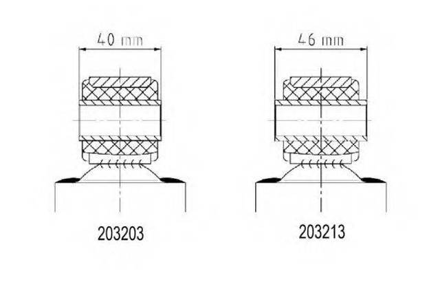 Амортизатори задні 203213 AL-KO