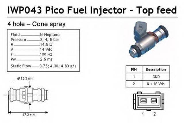 Форсунка паливна 214310004310 MAGNETI MARELLI