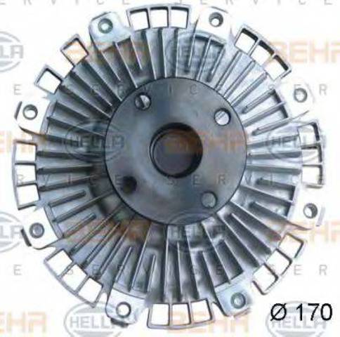 Муфта вентилятора охолодження 252374A100 HYUNDAI