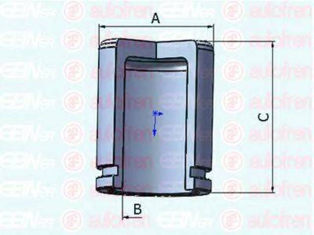 Поршень гальмівного супорта переднього 26236PA010 SUBARU