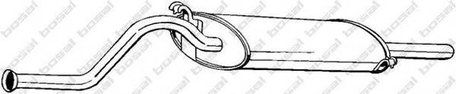 Вихлопна труба 278981 BOSAL