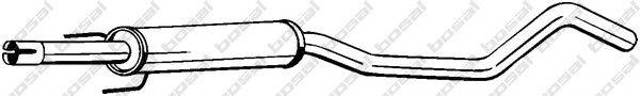 Середній глушник 285957 BOSAL