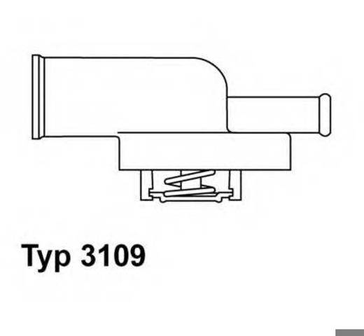 Авто термостат 310987D WAHLER