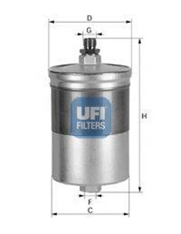 Фільтр паливний 3150500 UFI