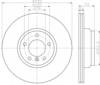 Диск гальмівний передній 34116854999 BMW