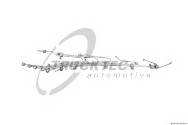 Трубка паливна від паливопідкачувального насоса до ПНВТ 392001 DIESEL TECHNIC