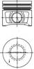 Поршень в комплекті на 1 циліндр, 2-й ремонт (+0,50) 40387620 KOLBENSCHMIDT