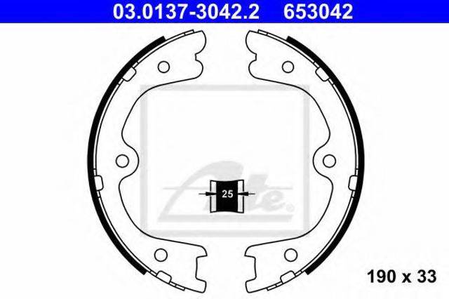 Гальмівні колодки ручника 44060EA026 NISSAN