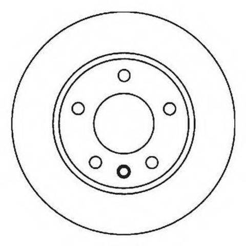 Гальмо дискове переднє 562039JC BENDIX