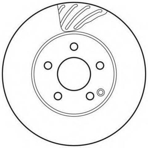 Гальмо дискове переднє 562627JC BENDIX