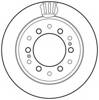 Диск гальмівний задній 562738JC BENDIX