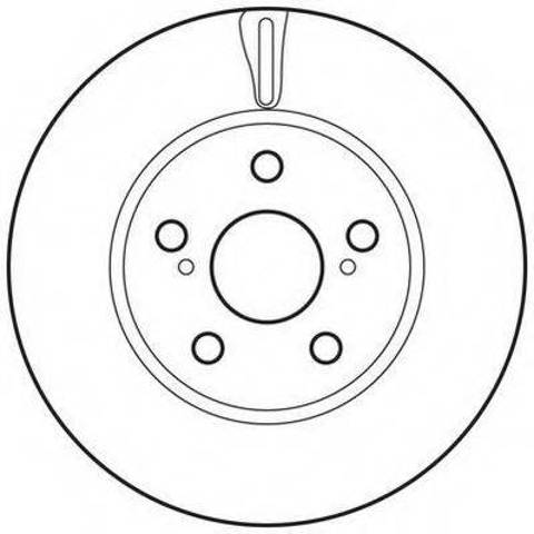 Гальмо дискове переднє 562797JC BENDIX