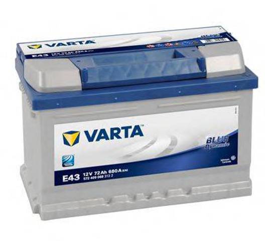 Акумуляторна батарея, АКБ 572409068 VARTA