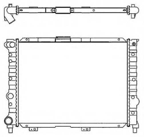 Система охолодження двигуна 58114 NRF