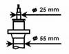 Амортизатор передньої підвіски 5C0413031M VAG