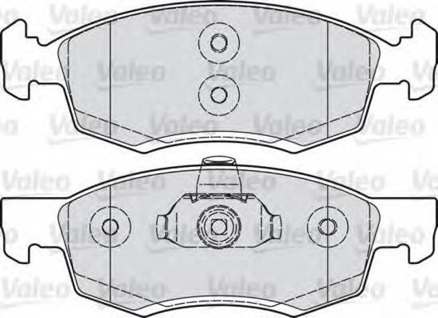 Передні гальмівні колодки 6001549803 RENAULT