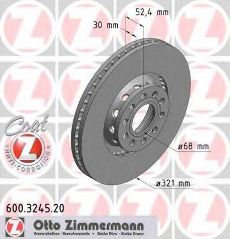 Ротор гальмівний 600324520 ZIMMERMANN