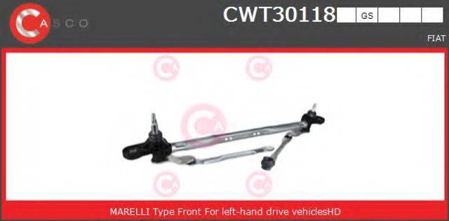 Трапеція склоочисника 64011002 MAGNETI MARELLI