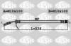 Гнучка гальмівна трубка передня 6604009 SASIC