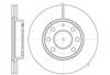 Диск гальмівний передній 666510 REMSA
