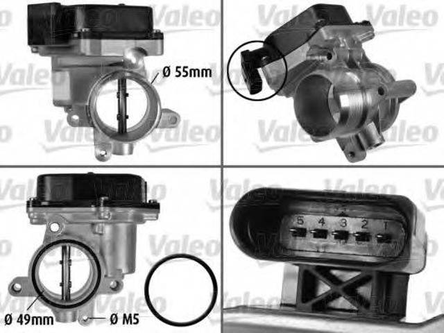 Блок дросельної заслінки 700432 VALEO