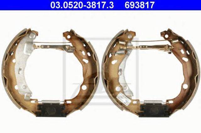 Колодки передні 7701207179 RENAULT