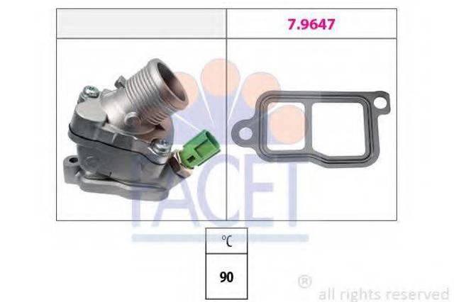 Автомобільний термостат 78606 FACET