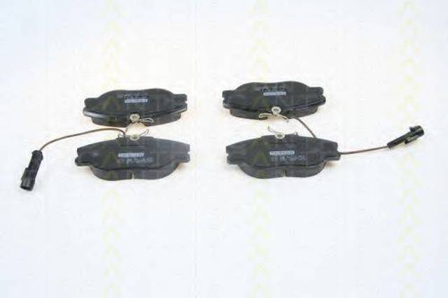 Колодки передні 811012001 TRISCAN