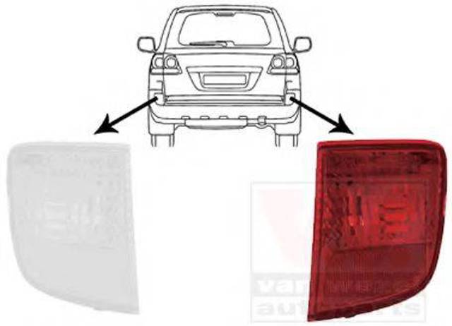 Протівотуманнка задня, права 8145760021 TOYOTA