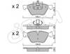 Колодки гальмівні передні, дискові 8225570 CIFAM