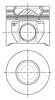Поршня на 1 циліндр, STD 8714810030 NURAL