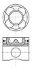 Поршня на 1 циліндр, STD 8742400000 NURAL